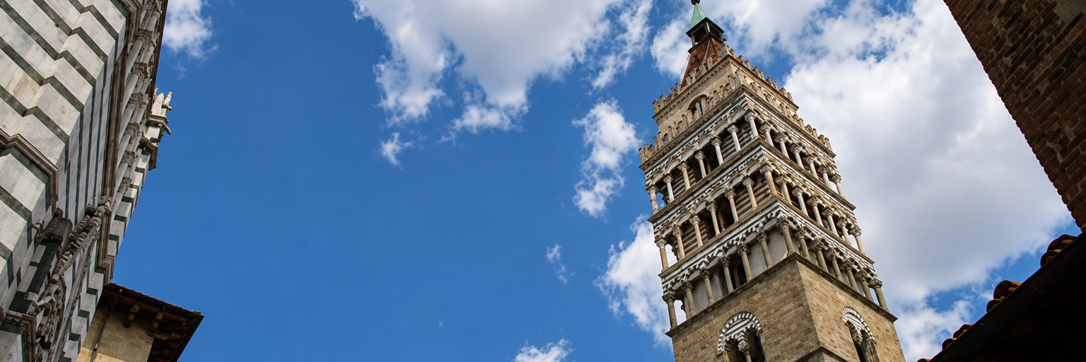 Il campanile del Duomo di Pistoia